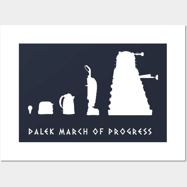 Assent of a Dalek Wall Art by tone